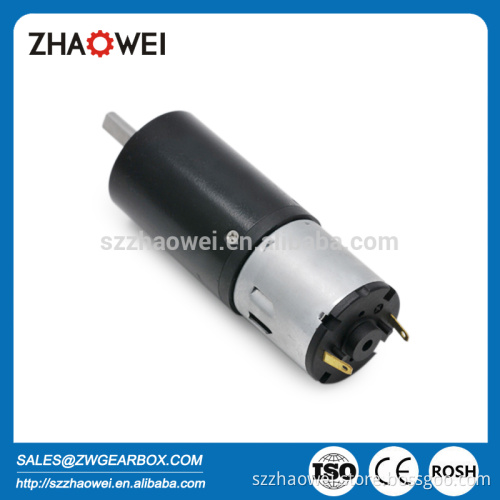 Low power long life 24V dc gear motor